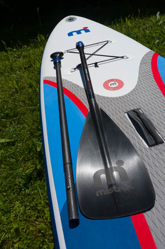 zerlegtes Mistral SUP Paddel