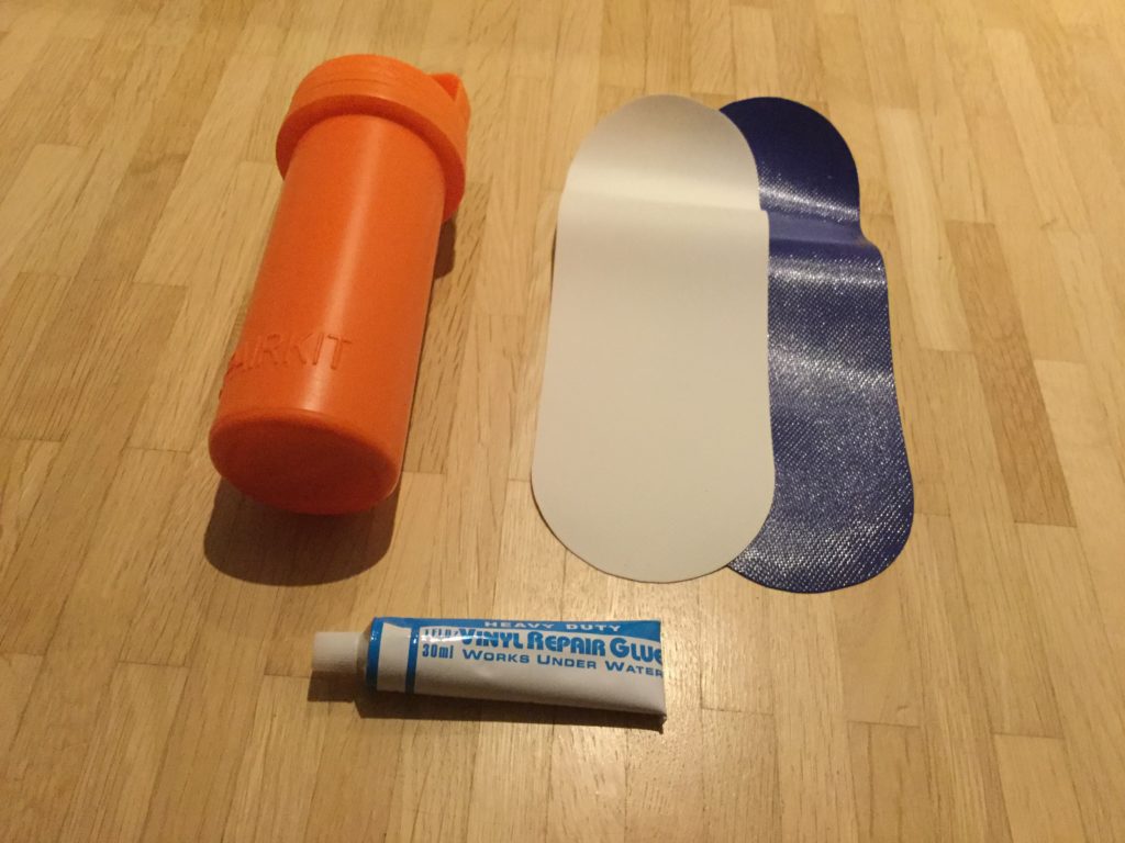 paddle board repair kit