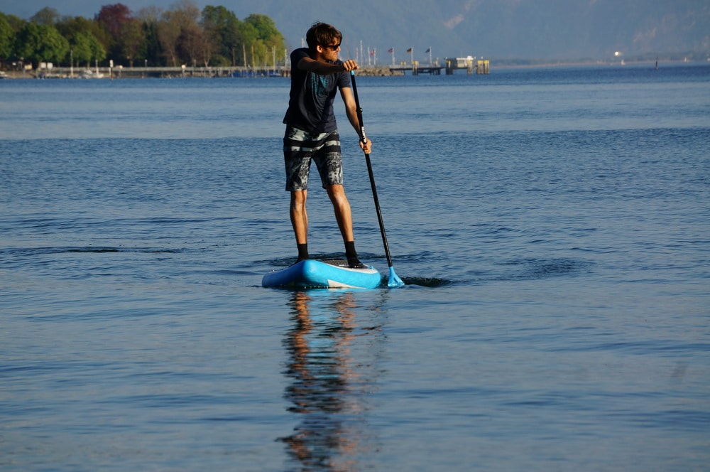 Bluefin paddle board nose