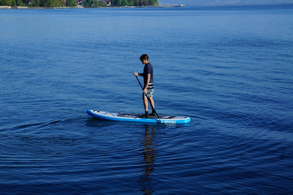 flat water stand up paddling Bluefin