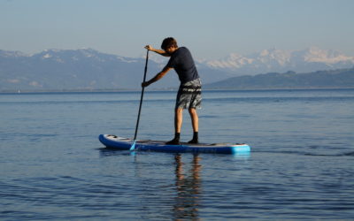 SUP Board Bluefin Action