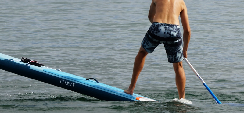paddle board Itiwit action