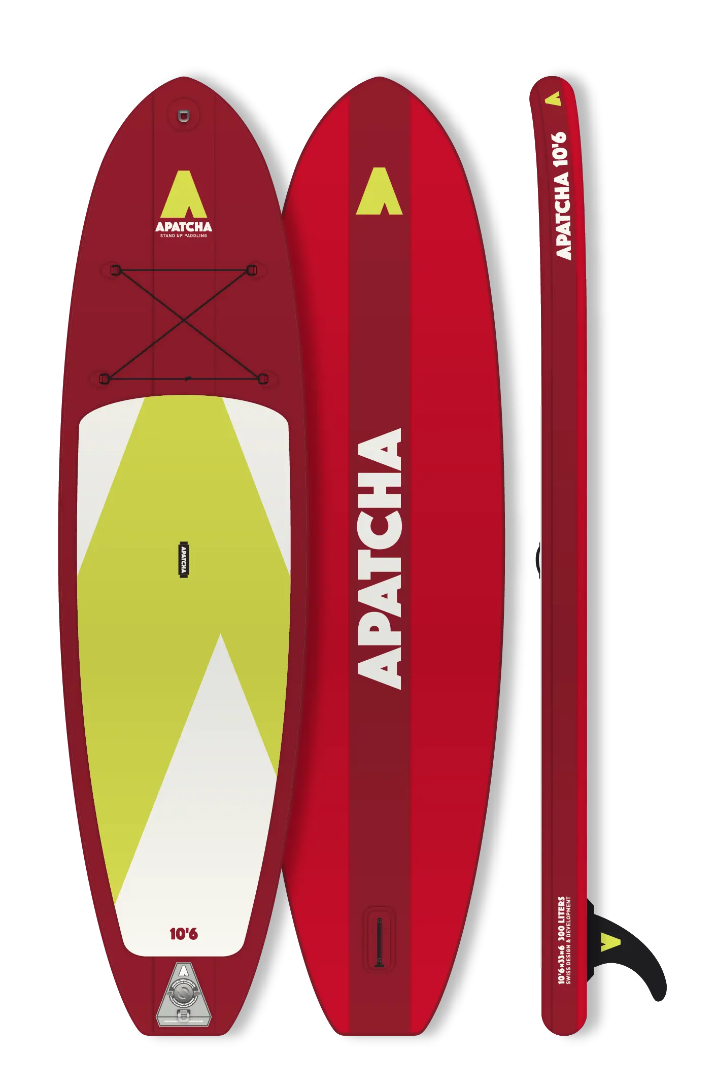 Apatcha Allround 10'6 Fire-RED