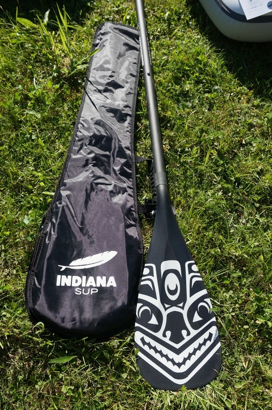 Indiana Carbon SUP Paddel und Tasche